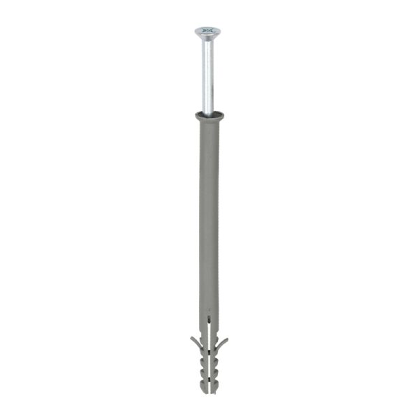 Nylon Frame Fixings - PZ - Zinc - 8mm x 80mm (5 Pack)