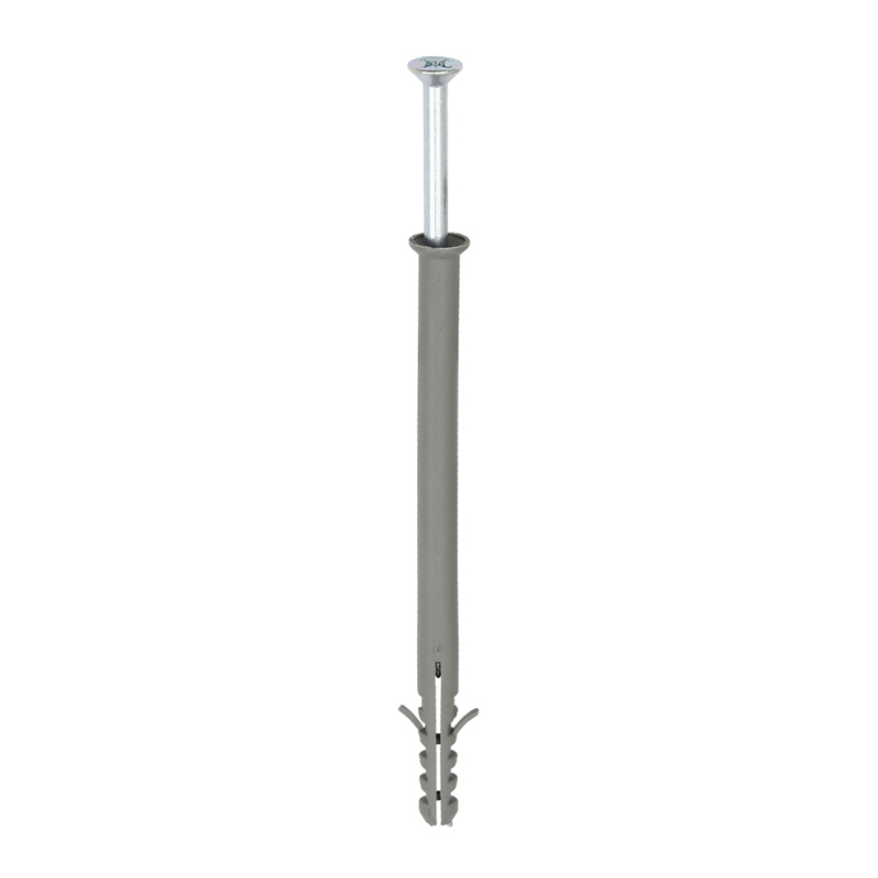 Nylon Frame Fixings - PZ - Zinc - 10mm x 100mm (30 Pack)