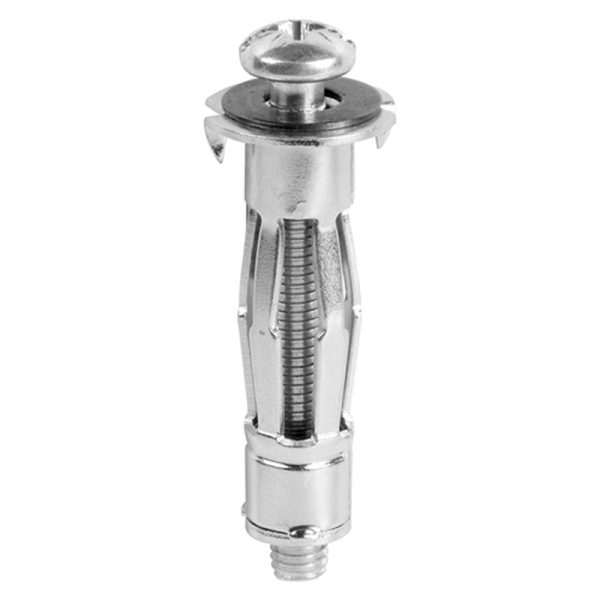 Metal Cavity Anchors - Zinc - 60mm Screw - M5 x 52mm (3 Pack)