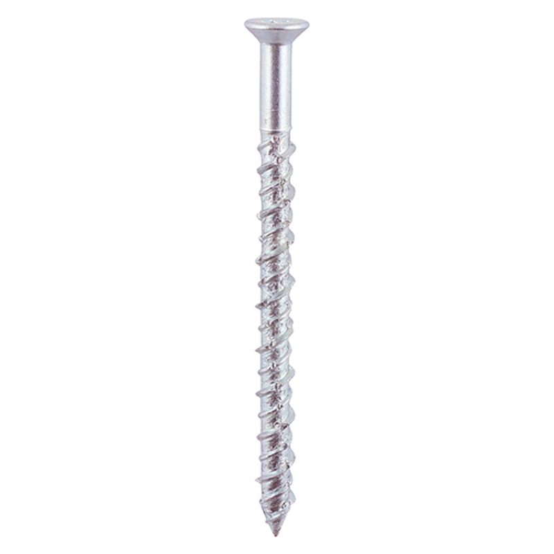 Masonry Screws - TX - Countersunk - Zinc - 6mm x 40mm (12 Pack)