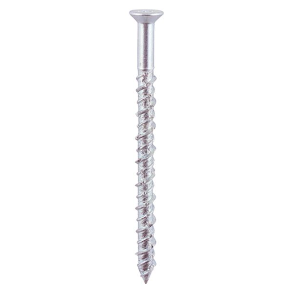 Masonry Screws - TX - Countersunk - Zinc - 6mm x 100mm (6 Pack)