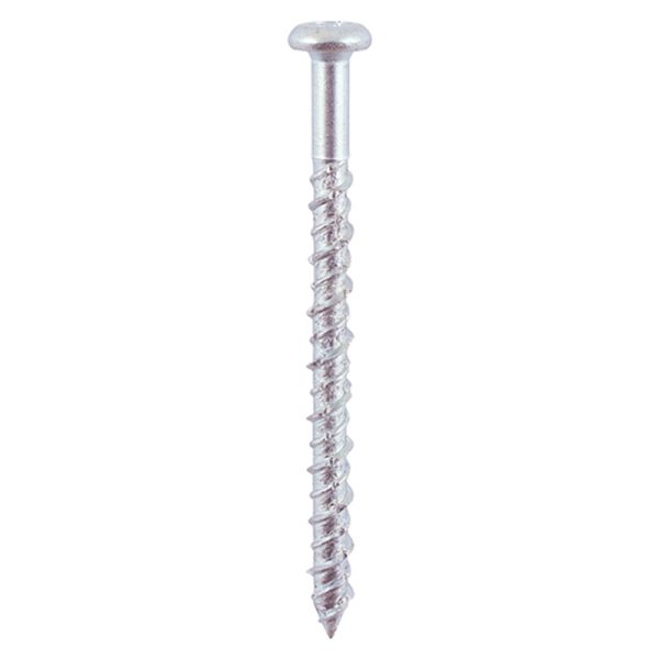 Masonry Screws - TX - Pan - Zinc - 6mm x 60mm (10 Pack)