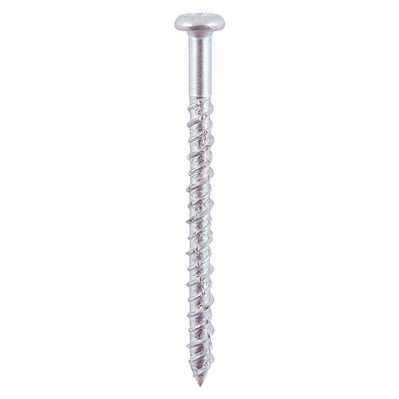 Masonry Screws - TX - Pan - Zinc - 6mm x 60mm (10 Pack)