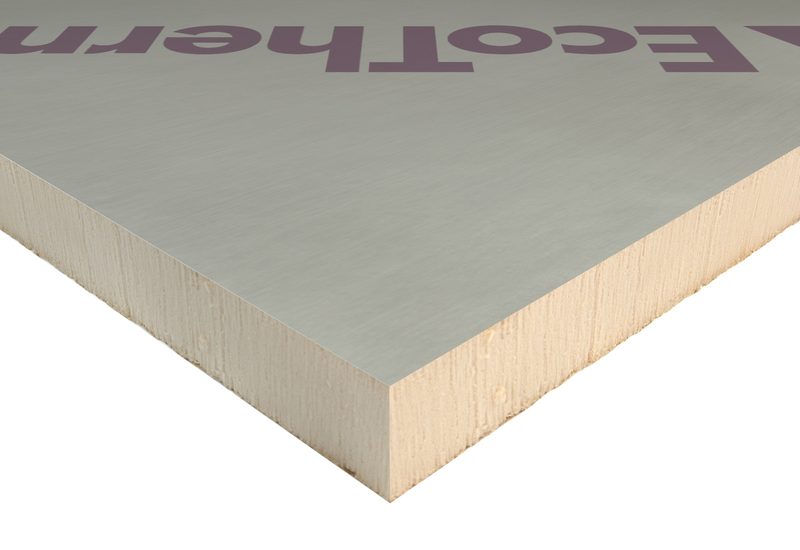 Ecotherm Eco-Versal 75mm PIR Insulation Board – 2.4m x 1.2m