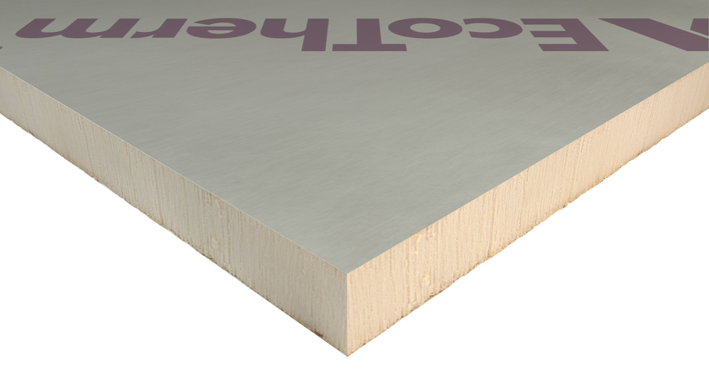 Ecotherm Eco-Versal 75mm PIR Insulation Board - 2.4m x 1.2m