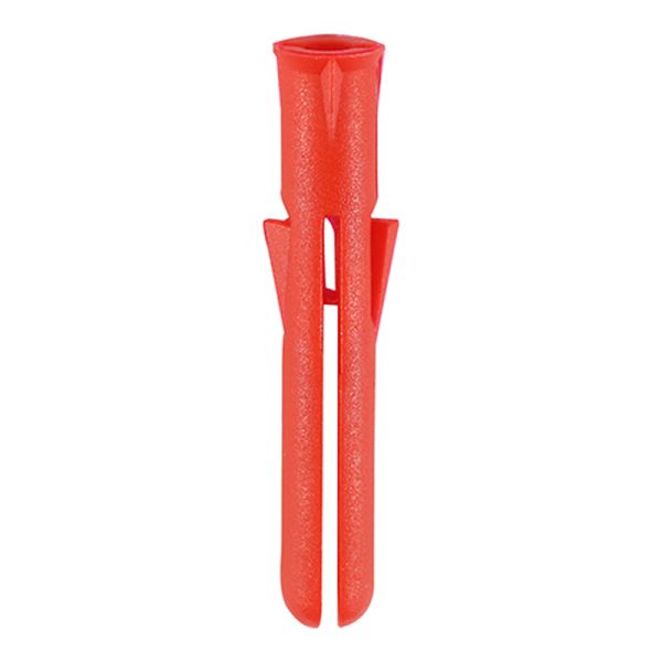Premium Plastic Plugs - Red - 34mm (1000 Pack)