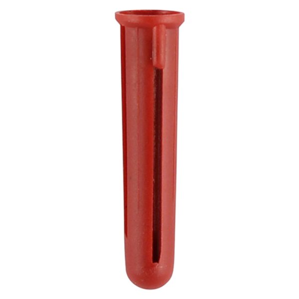 Plastic Plugs - Red - 30mm (100 Pack)