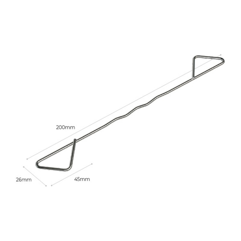 Wall Ties 200mm Type 4 Light Duty Stainless Steel (250 Pack)