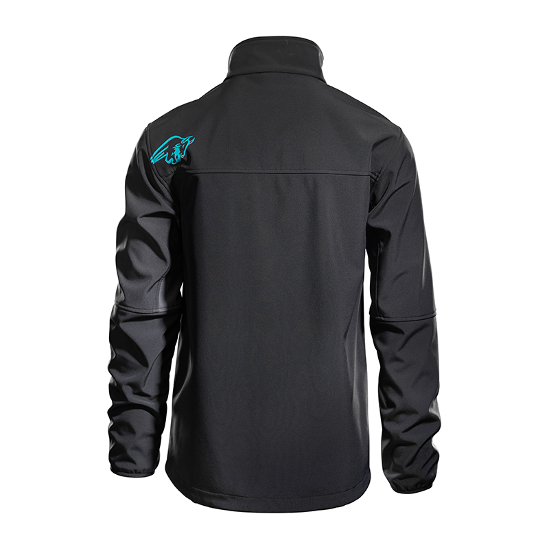 OX Softshell Jacket Black & Grey - XXL