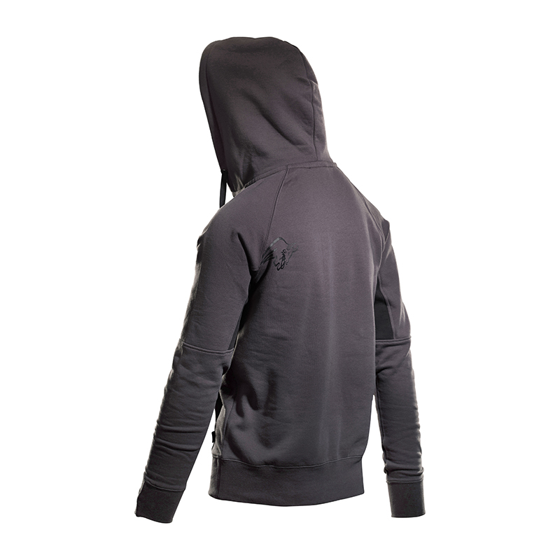 OX Hoodie Black & Grey - XXL