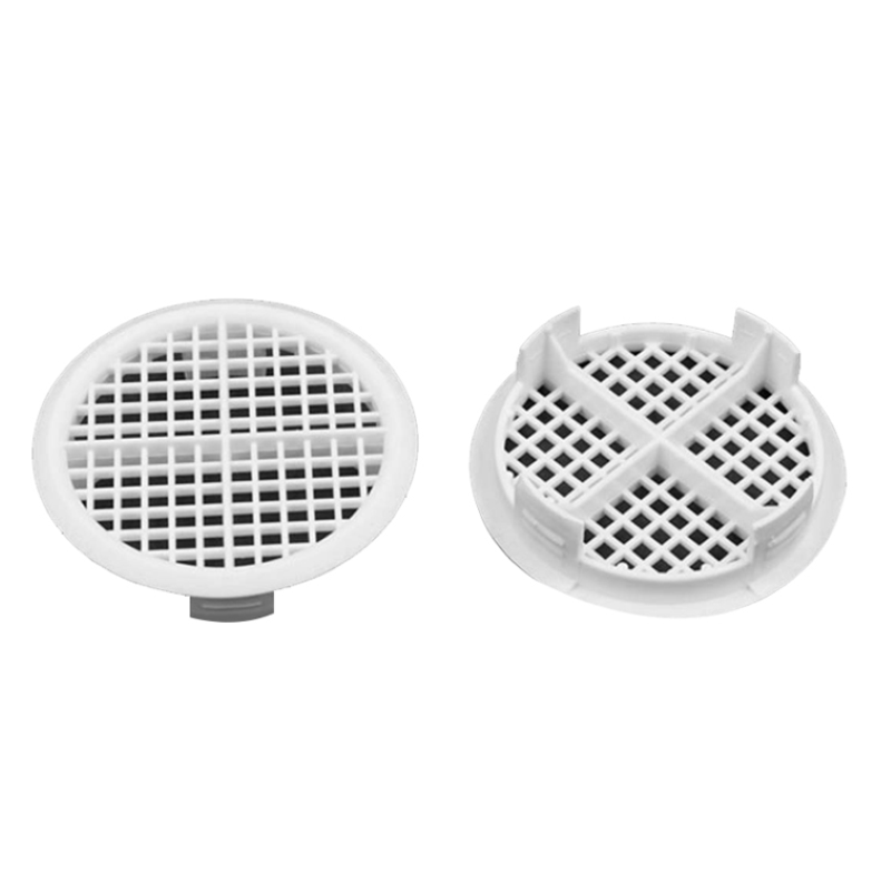 Timloc Push-in Round Soffit Vent – White (70mm x 20mm)
