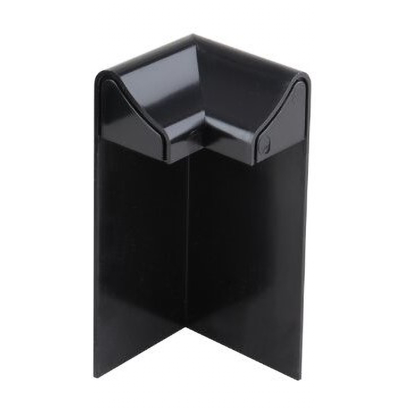 RubbaTrim EPDM Rubber Roof Trim External Corner – Black (90&deg;)