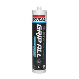Soudal Grip All Hybrid Polymer Adhesive - Clear 290ml
