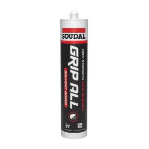 Soudal Grip All Solvent Based Adhesive - Beige 290ml