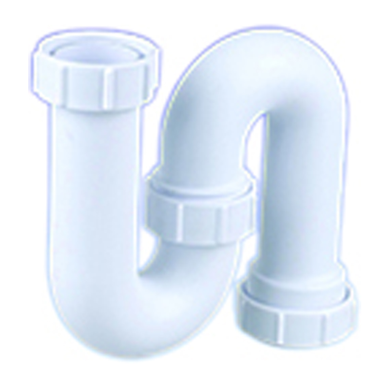 Wavin Osma Waste Tubular S Trap 32mm – White (75mm Seal)