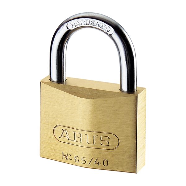 Abus Padlock 65/30mm - Brass
