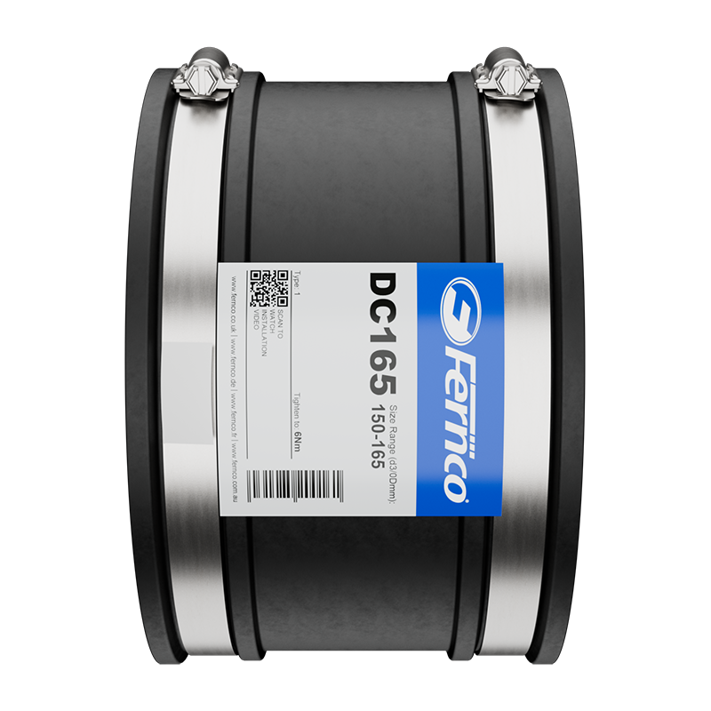 Fernco Flexible Drain Seal Coupling (150mm - 165mm)