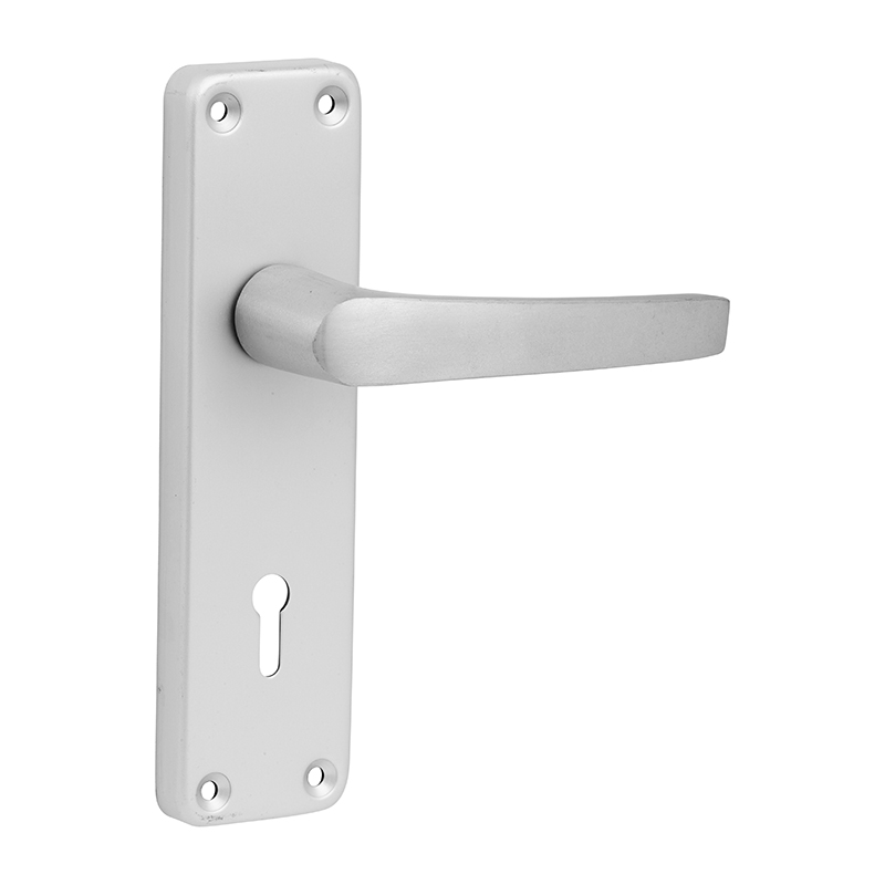 Union Sandal Euro Profile Lock Furniture - Satin Anodised Aluminium