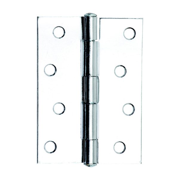 Butt Hinge 102mm 1838 - Polished Chrome