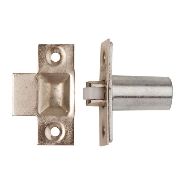 Dale Adjustable Roller Catch - Satin Nickel Plated