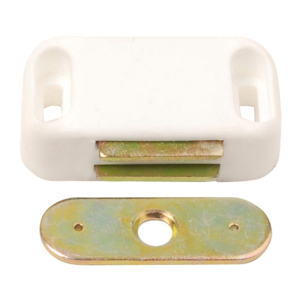 Dale Light Duty Magnetic Catch - White