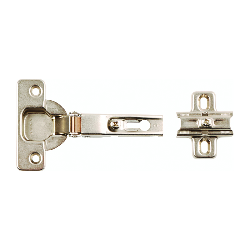 Kitchen Cabinet Sprung Hinges 35mm 110° – Zinc Plate (Pair)