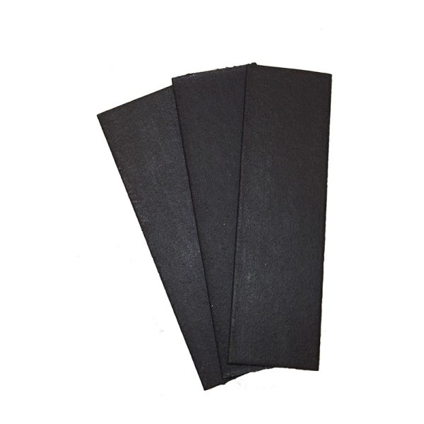 Intumescent Hinge Pads 101mm - Black Graphite (6 Pack)