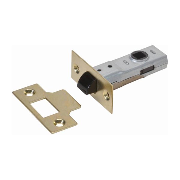 Union Essential Tubular Latch 45mm Backset - Zinc Plate
