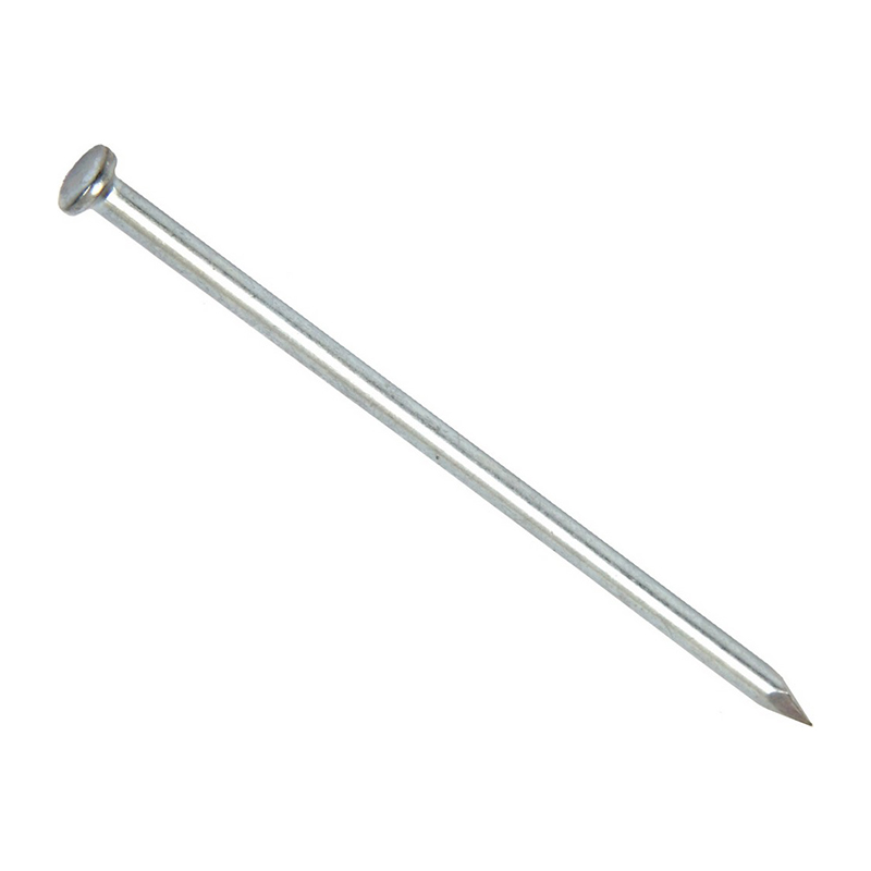 Masonry Nails 100mm x 3.5mm BZP Flat Head (Box 100)