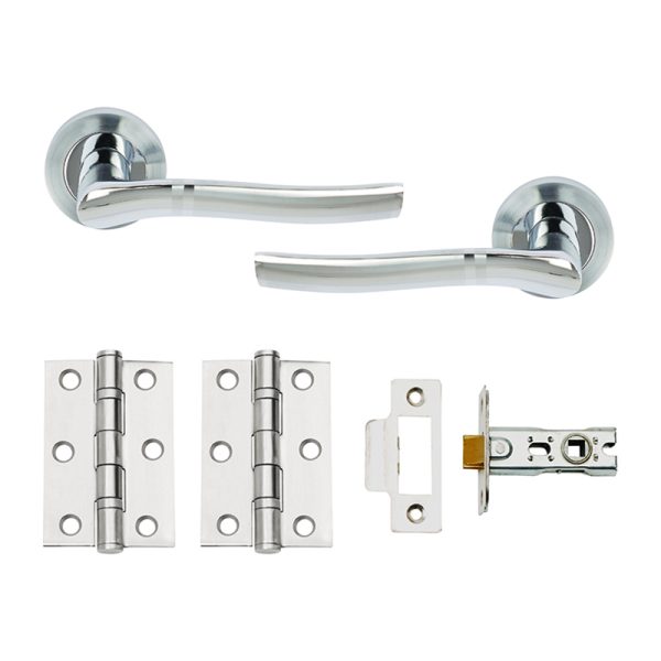 Union Mode Door Pack Dual Finish - Polished/Satin Chrome