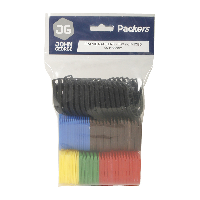 Frame Packers 55mm x 45mm – Mixed 1, 2, 3, 4, 5 & 6mm (100 Pack)