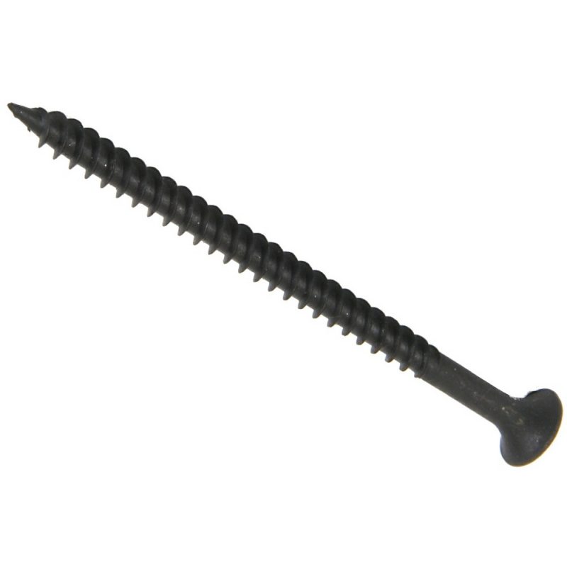 Drywall Screws Fine Thread 3.5mm x 25mm – Black (1000 Pack)