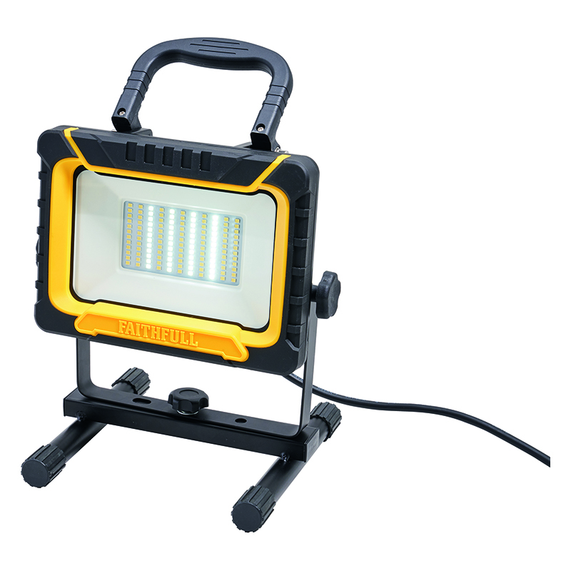 Faithfull Tripod LED Site Light 240V 45W (4500 Lumens)