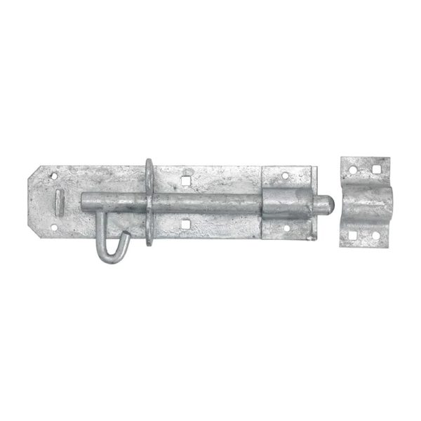 Perry Brenton Padlock Bolt Lock Heavy No.1A - Galvanised 150mm (6")