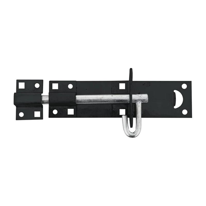 Perry Brenton Padlock Bolt Lock Medium No.2A - Black 200mm (8")