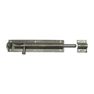 Perry Enclosed Straight Tower Bolt No.923A - Galvanised 100mm (4")