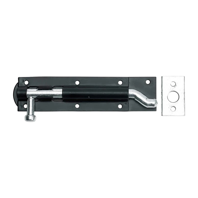 Perry Enclosed Necked Tower Bolt No.923N - Black 150mm (6")