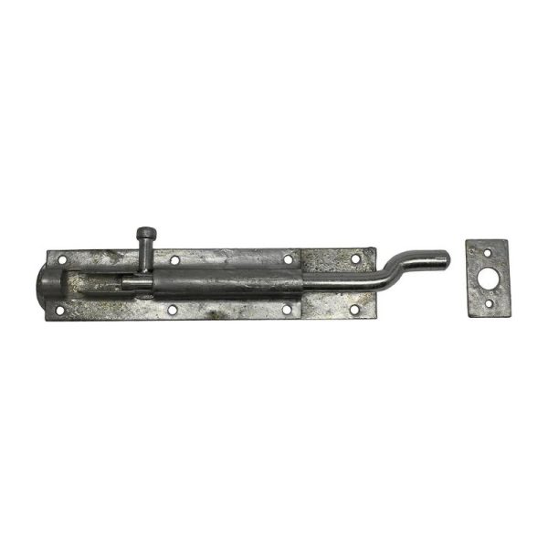 Perry Enclosed Necked Tower Bolt No.923N - Galvanised 150mm (6")