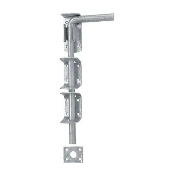 Perry Garage Door Drop Bolt No.260 - Galvanised 450mm (18")