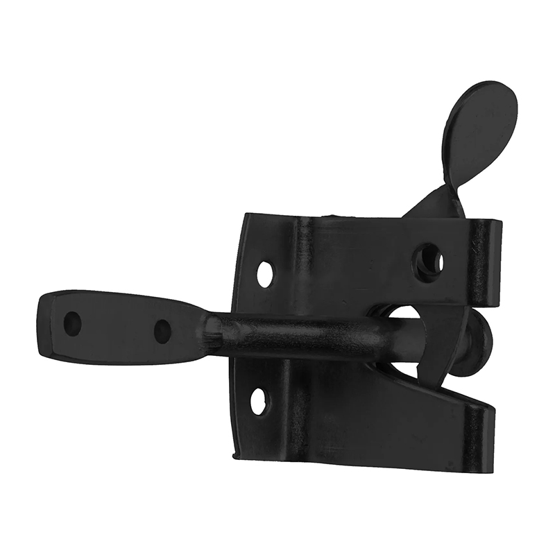 Perry Auto Gate Catch Medium No.1932 - Black