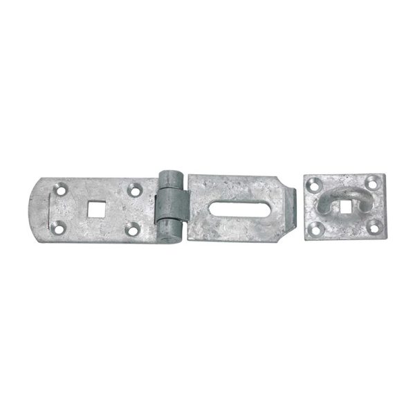 Perry Hasp & Staple Heavy No.HS149H - Galvanised 200mm (8")
