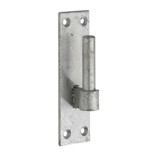 Perry Hinge Hook on Plate No.140 - Galvanised 12mm (½") for 8"-16" Bands