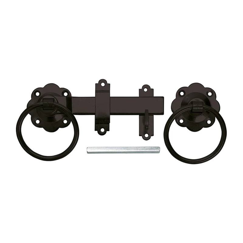 Perry Plain Ring Gate Latch No.1136 – Black 150mm (6″)