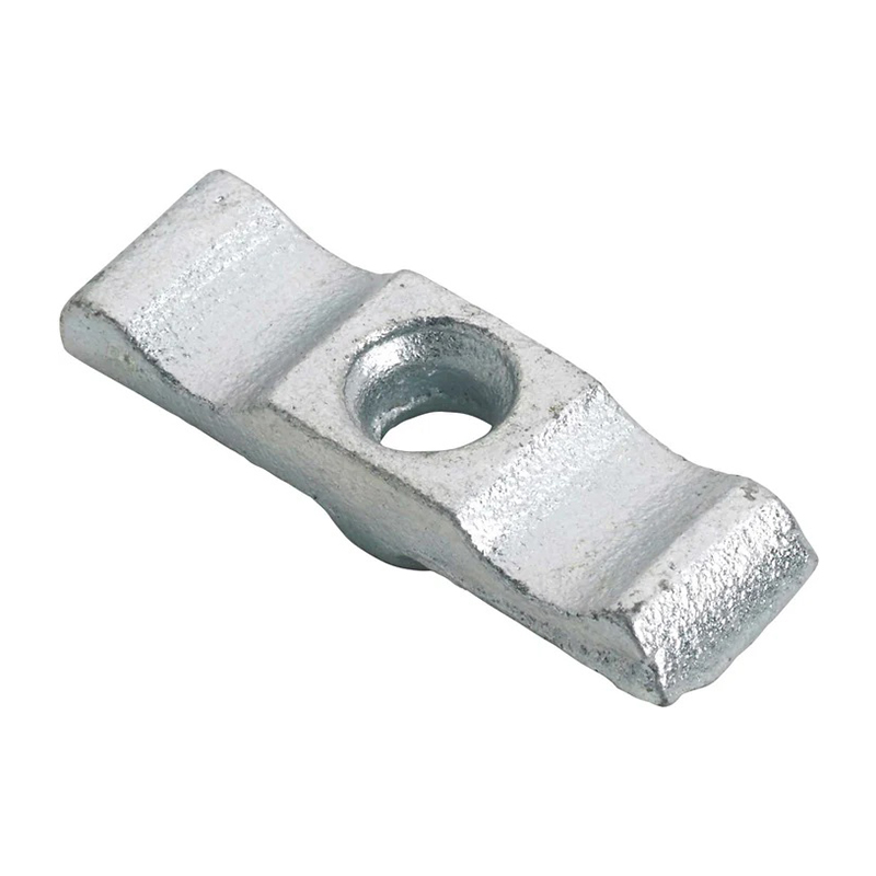 Perry Plain Turn Button Catch No.15 - Zinc Plated 50mm (2 Pack)