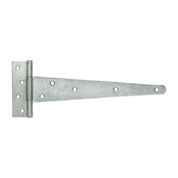 Perry Weighty Scotch Tee Hinges No.119 - Galvanised 300mm / 12" (Pair)