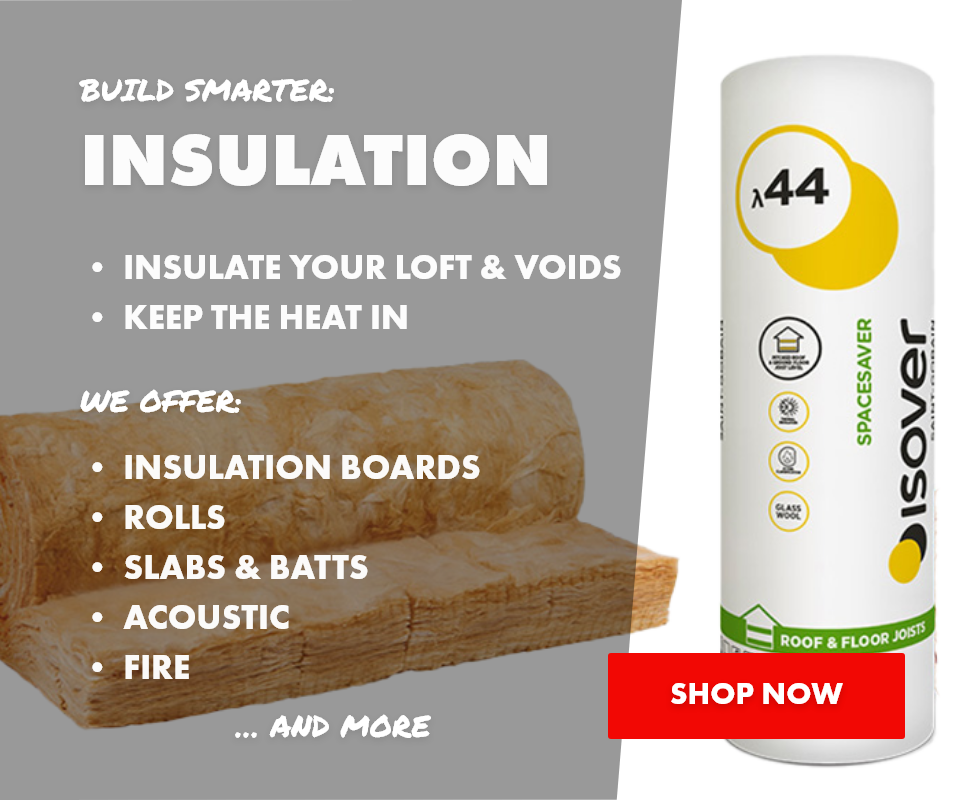 Building Product Insulation Promo Image - Promotion of Range