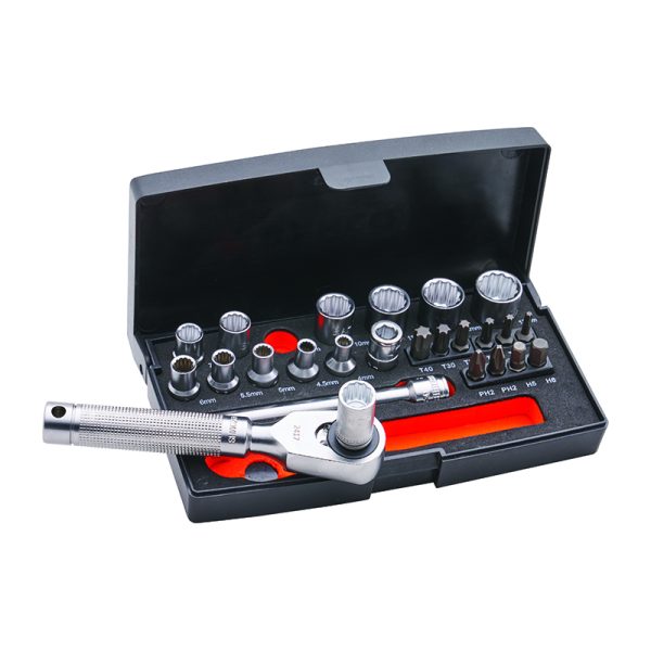 Bahco 1/4" Drive Socket Set (25 Piece)