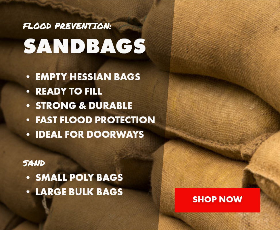 Flood Prevention Sandbags Promo Image - Promotion of Range