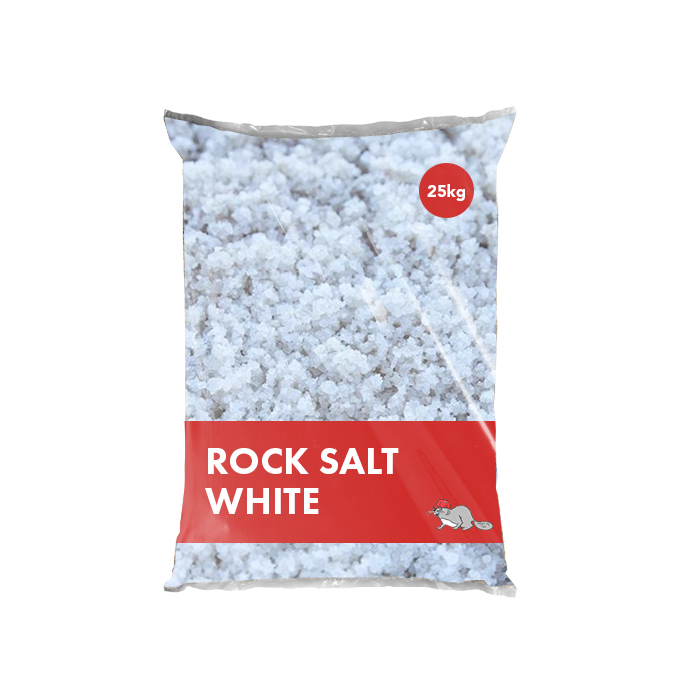Rock Salt White (25kg Poly Bag)