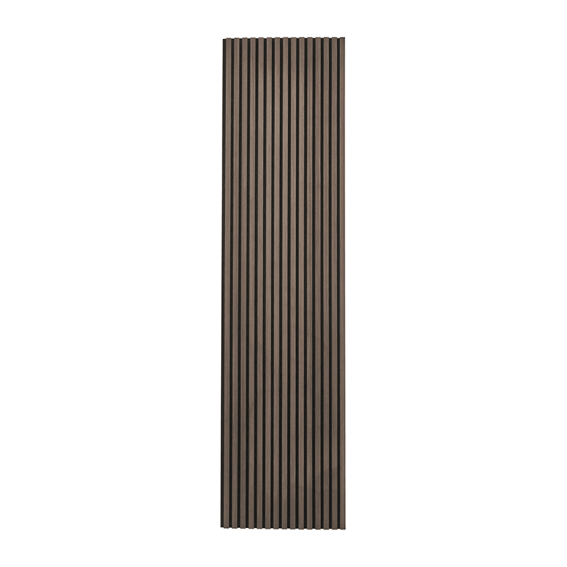 Acoustic Slat Wall Panel - Smoked Oak 2400mm x 600mm x 21mm
